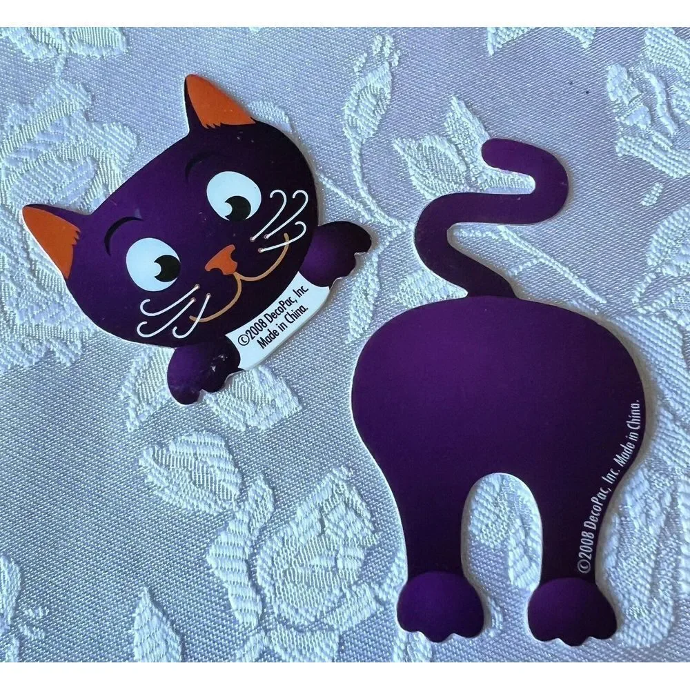 2008 Decorate Cat‎ Cupcake Toppers & Happy Halloween Witch 64 Pcs